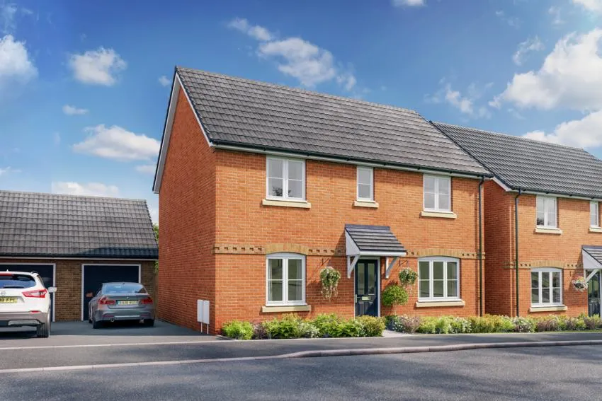 Meridian Gate, Royston: new homes by Linden Homes