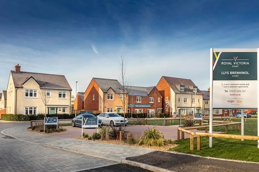 Royal Victoria Court, Newport: new homes by Lovell Homes