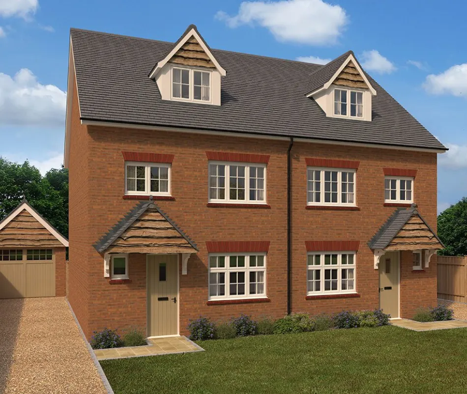 Amington Green, Amington Garden Village, Tamworth: new homes by Redrow Homes