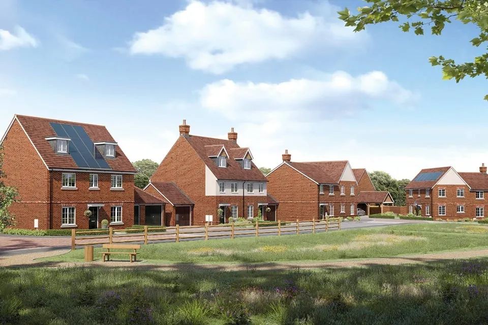 Ada Gardens, East Horsley: new homes by Taylor Wimpey