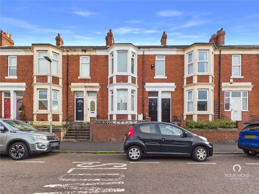 2 bed flat for sale, Rawling Road, Gateshead, NE8