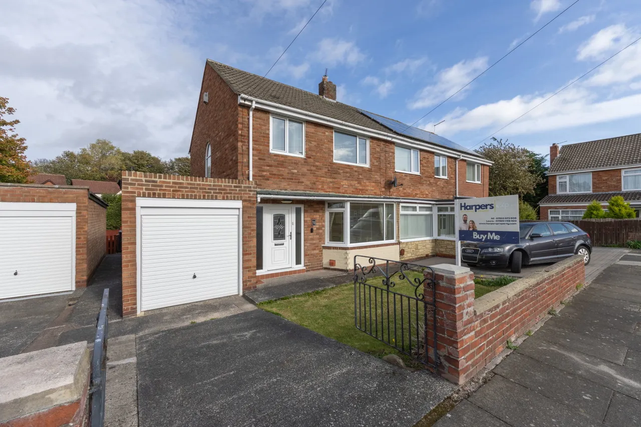 3 bed house for sale, Acorn Avenue, Bedlington, NE22