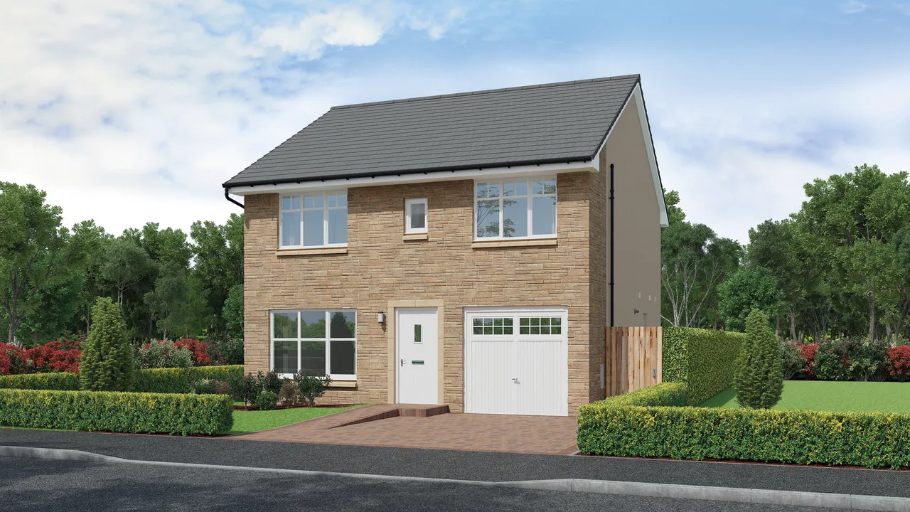 4 bed house for sale — The Elland, Dargavel Village, Bishopton