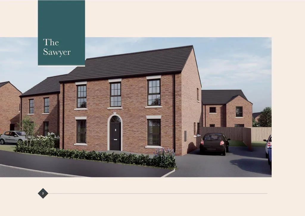 4 bed house for sale, Hinchfields, Ballynahinch, BT24