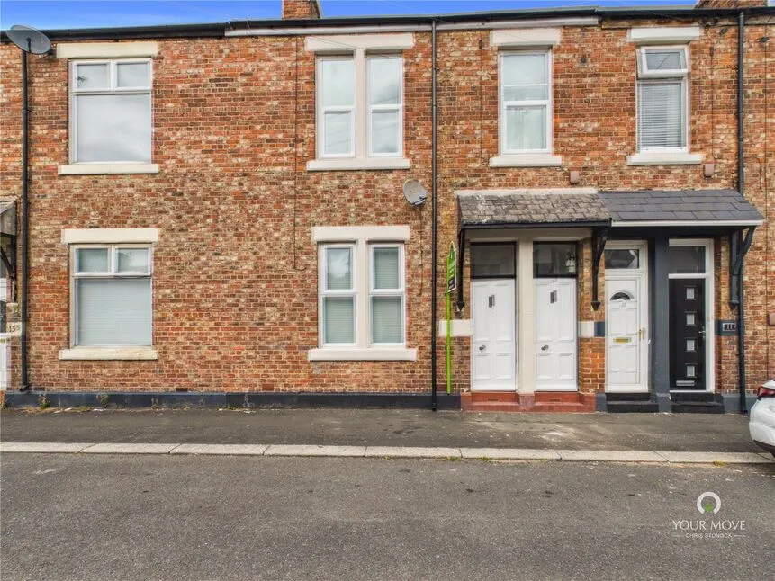 2 bed flat to rent — St. James Terrace, North Shields, Tyne and Wear, NE29