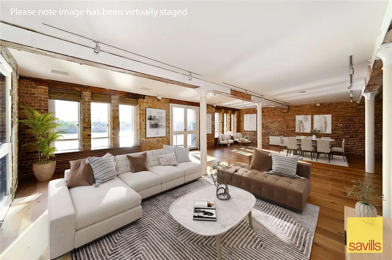 3 bed flat for sale — Olivers Wharf, 64 Wapping High Street, London, E1W 2PJ