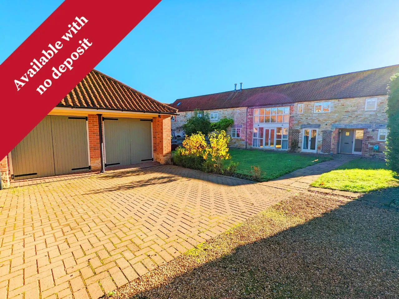 4 bed barn conversion to rent, Church Farm, Stroxton, NG33