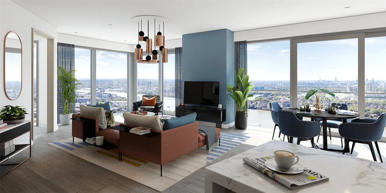 2 bed flat for sale, Marsh Wall, London, E14