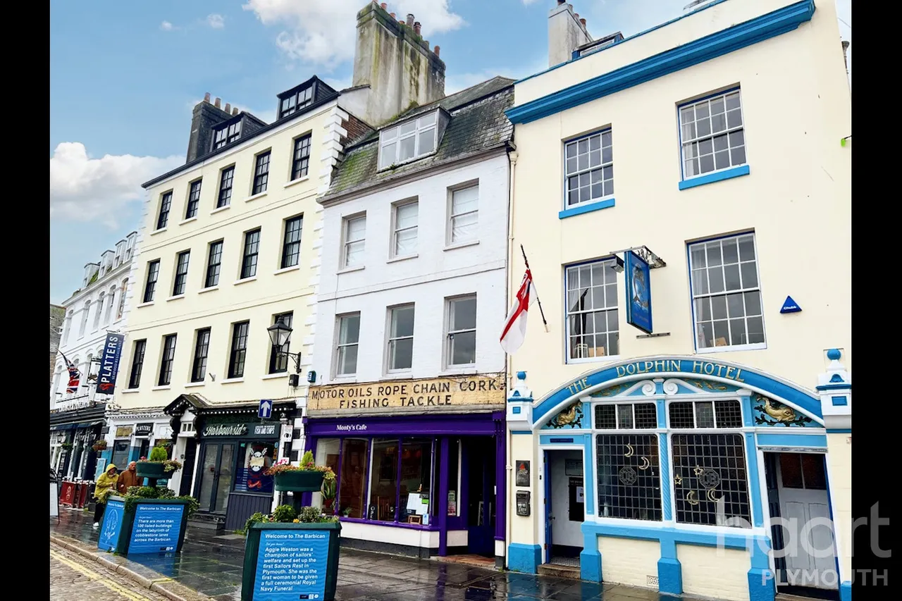 1 bed flat for sale, The Barbican, Plymouth, PL1