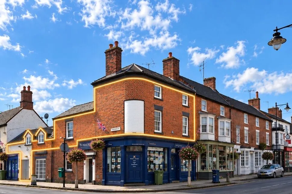 4 bed property for sale, Stafford Street, Eccleshall, ST21