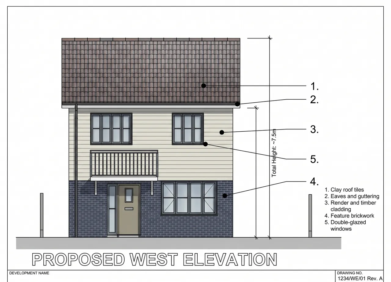 house for sale — Land between 77 & 81 Broad Street Green Road, Great Totham, Maldon, Essex, CM9 8NY