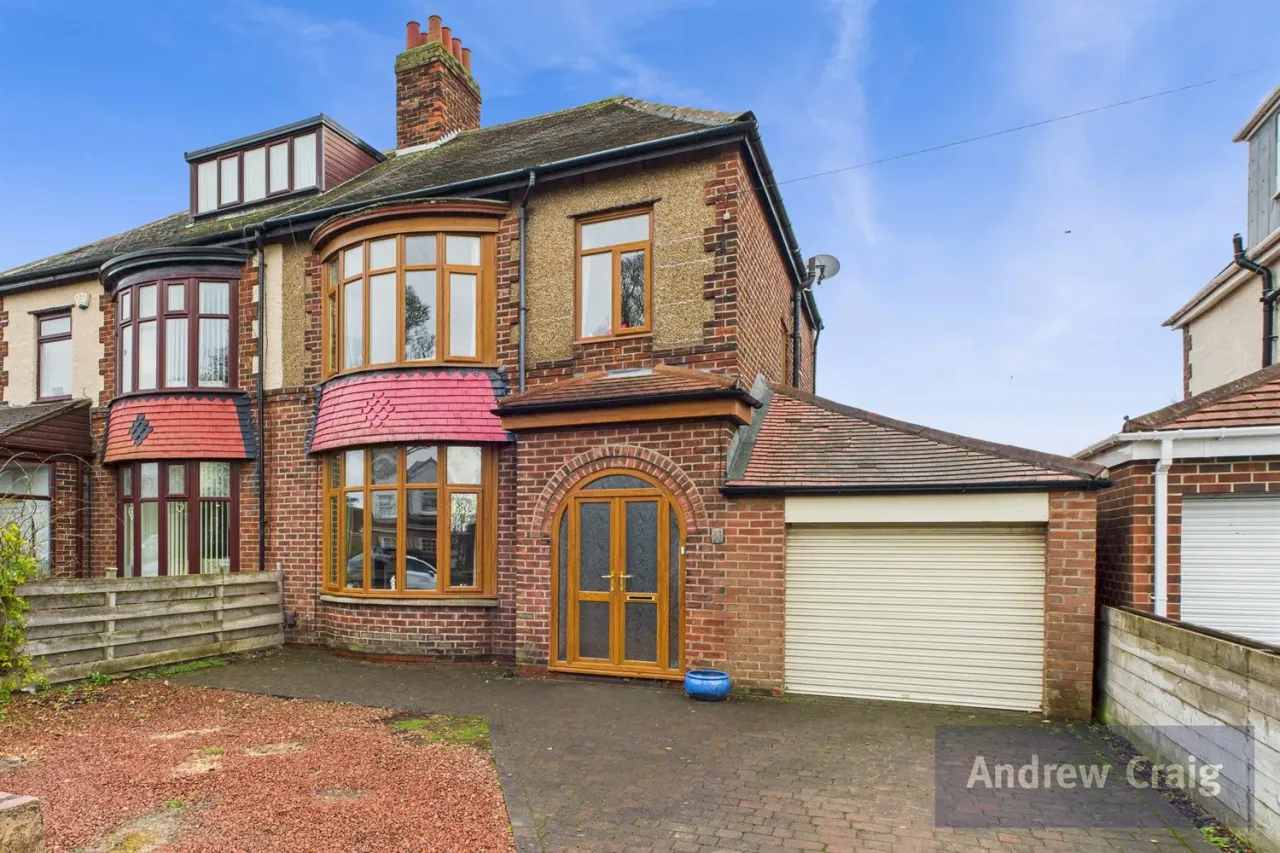 3 bed house for sale, Grosvenor Road, South Shields, NE33