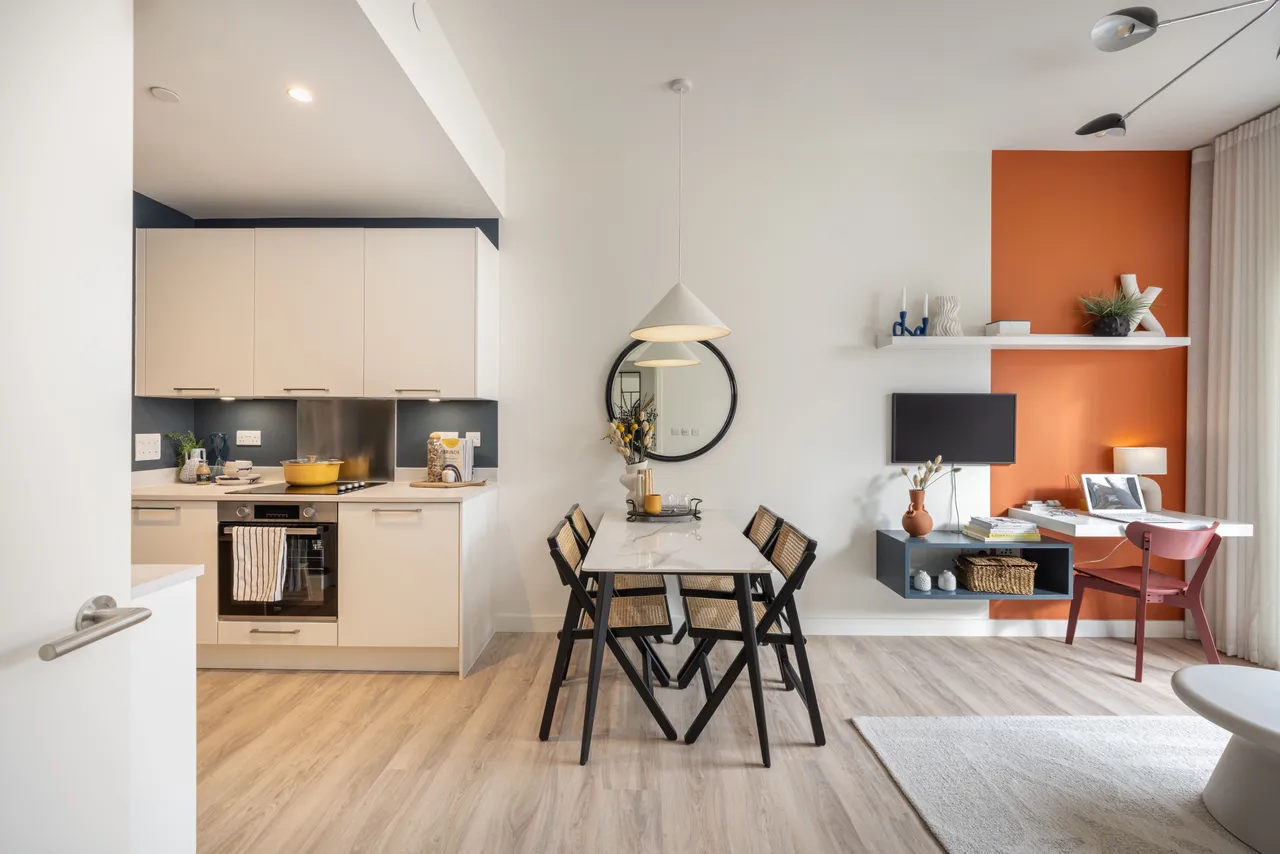 1 bed flat for sale — Plot 78 Berrichon House Sheepcote Roa...