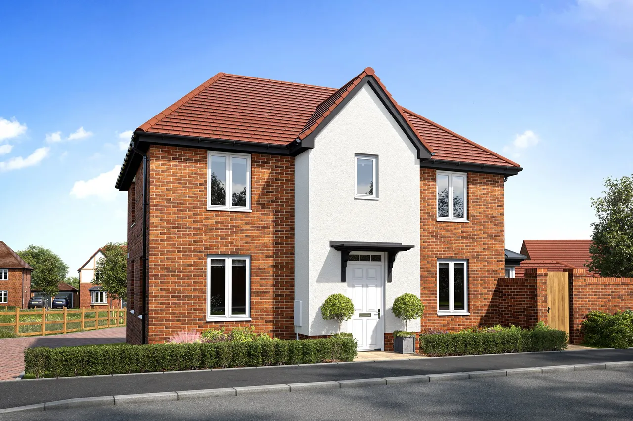 4 bed house for sale — Plot 18 (THE HOLLINWOOD) Arrowgreen View, Hither Green Lane, Redditch, B98