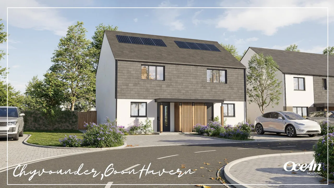 3 bed house for sale, Chyvounder Fields, Goonhavern