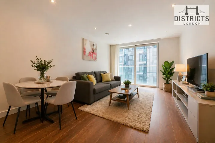 1 bed flat to rent, Talisman Tower, Lincoln Plaza, E14