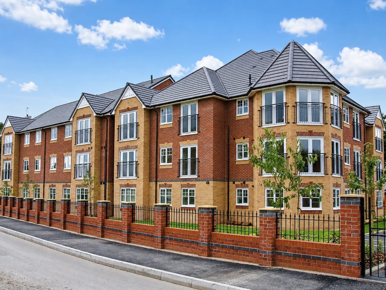 2 bed flat for sale, Sandringham Place, Hartford, CW8