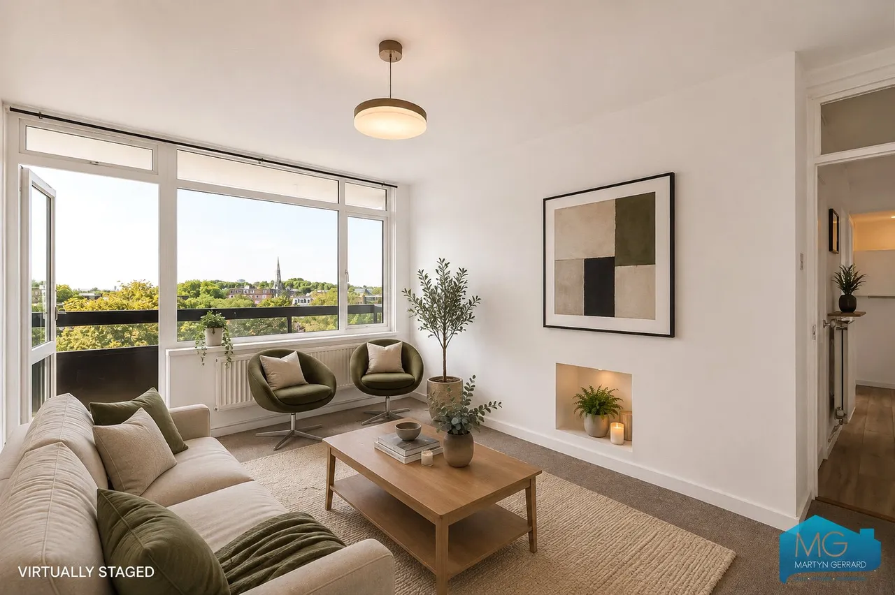 2 bed flat for sale, Maitland Park Road, London, NW3