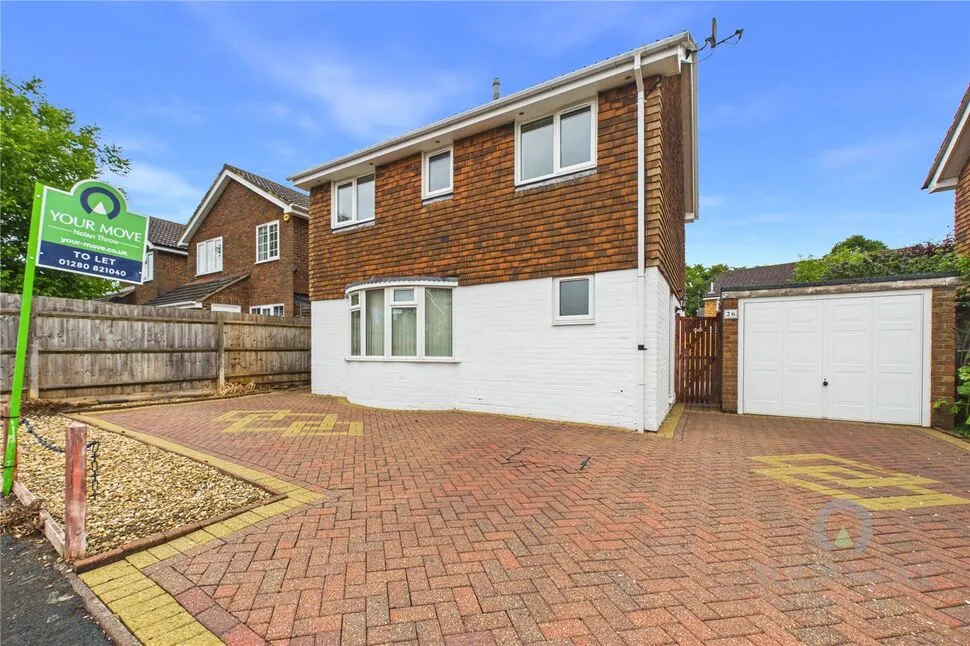 4 bed house to rent, Burleigh Piece, Buckingham, MK18