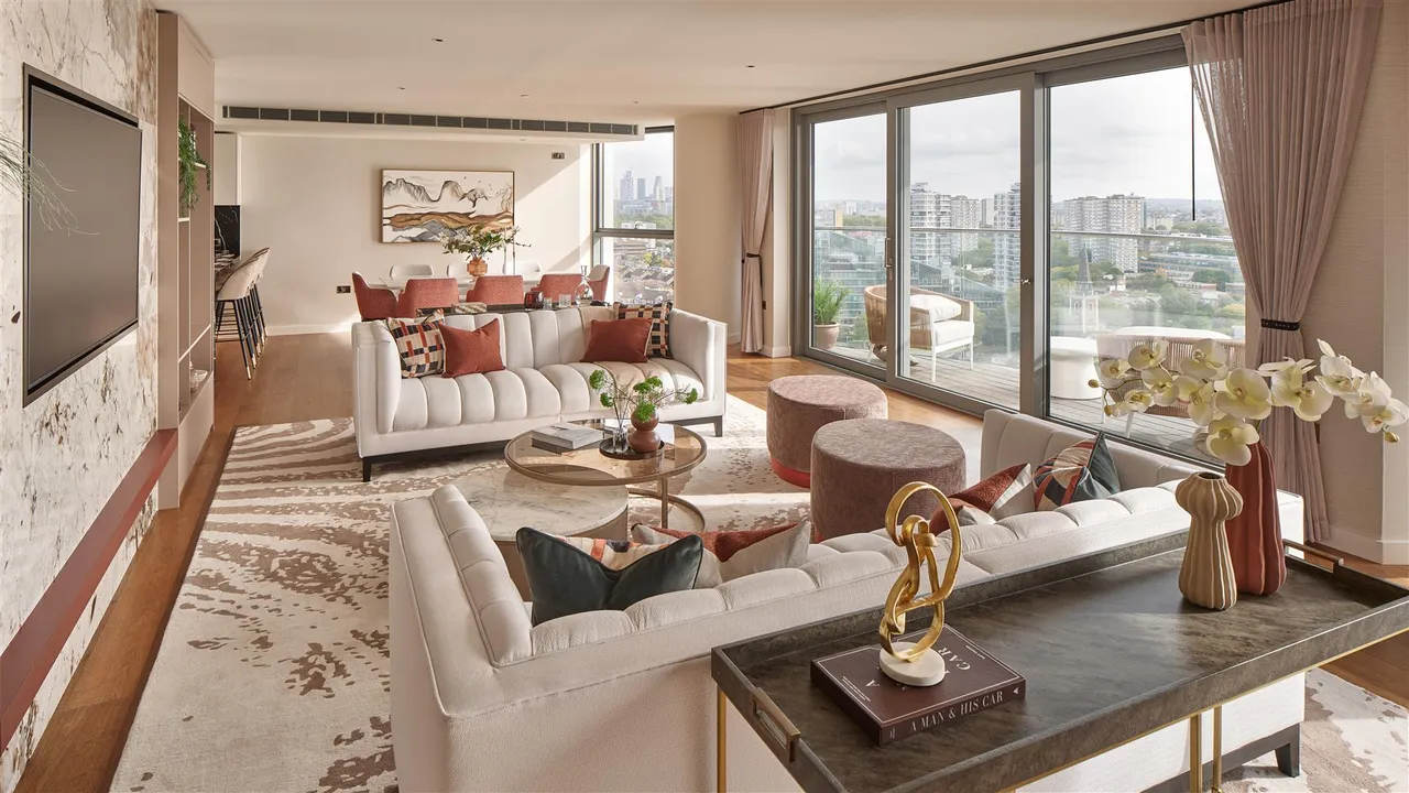 Luxury New Apartment At Tower West, Chelsea Waterfront, SW10, photo 2