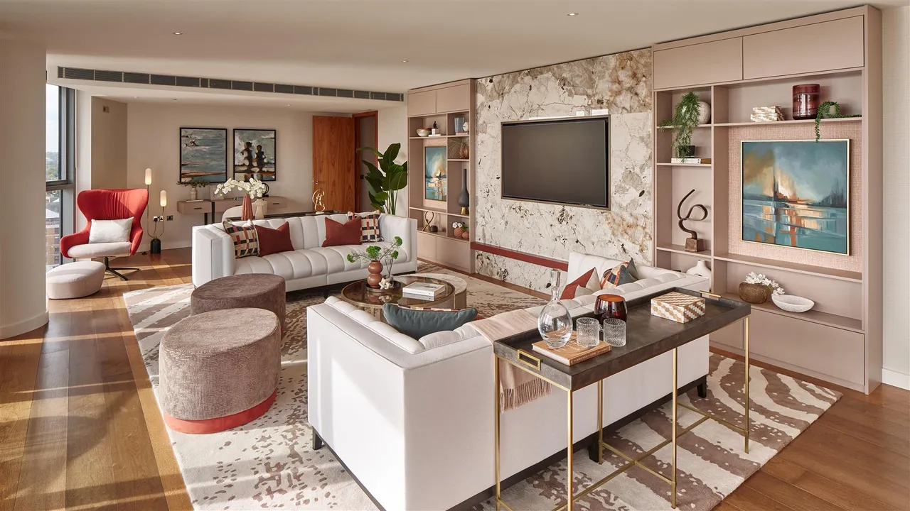 Luxury New Apartment At Tower West, Chelsea Waterfront, SW10, photo 16