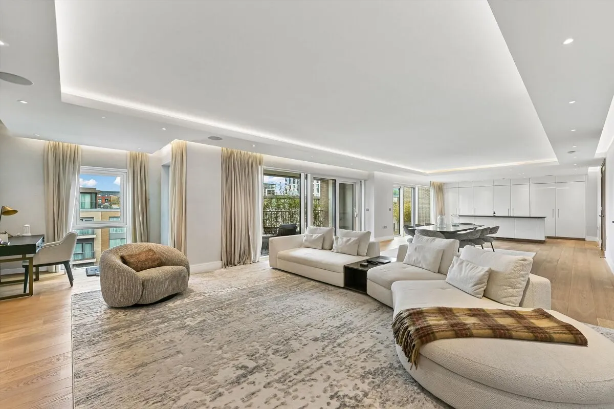 4 bed flat to rent, Dockside House, Chelsea Creek, SW6