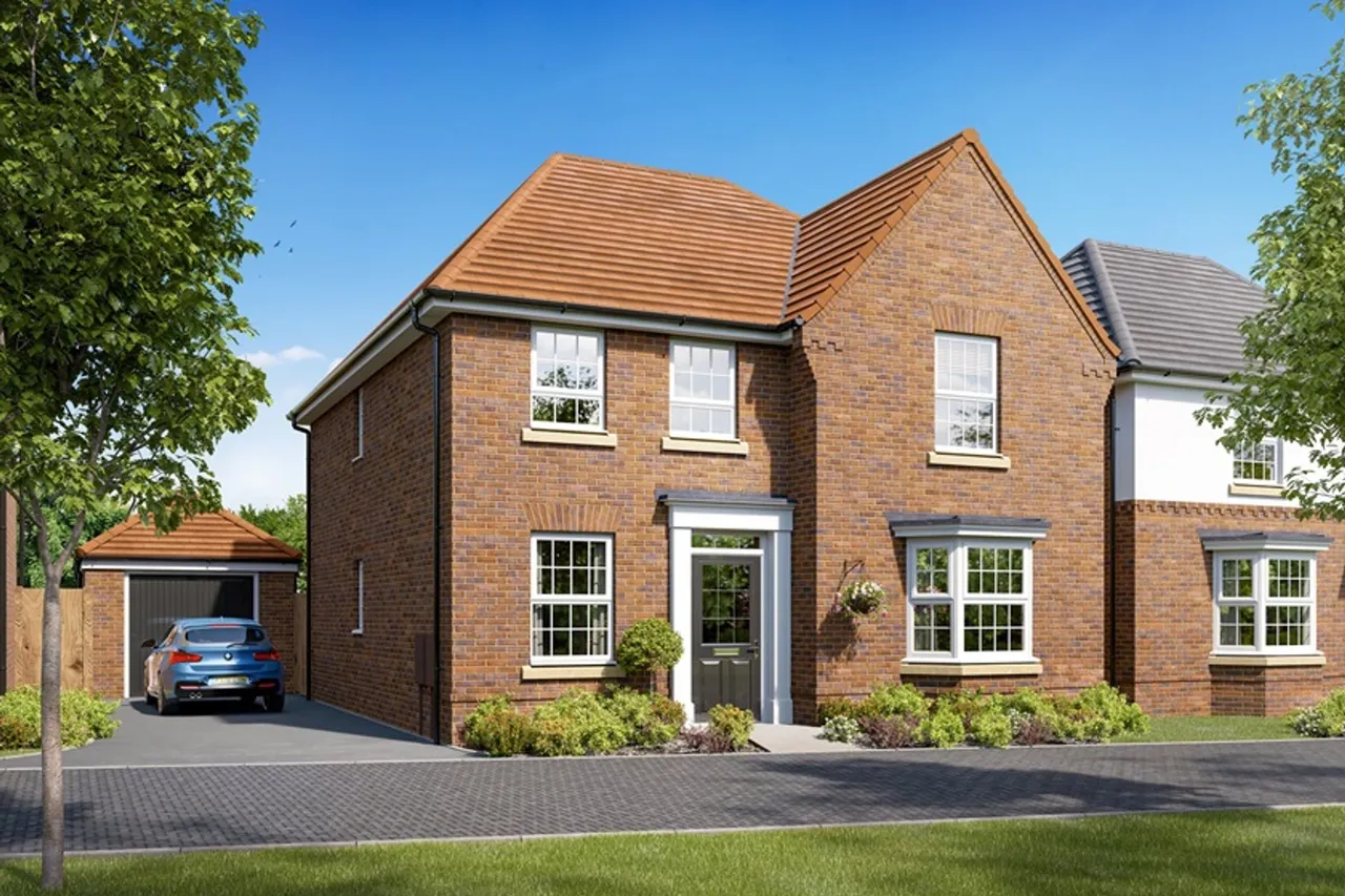 4 bed house for sale — Plot 122 (THE HOLDEN) Heritage Grange, Banbury Road, Upper Lighthorne, CV33