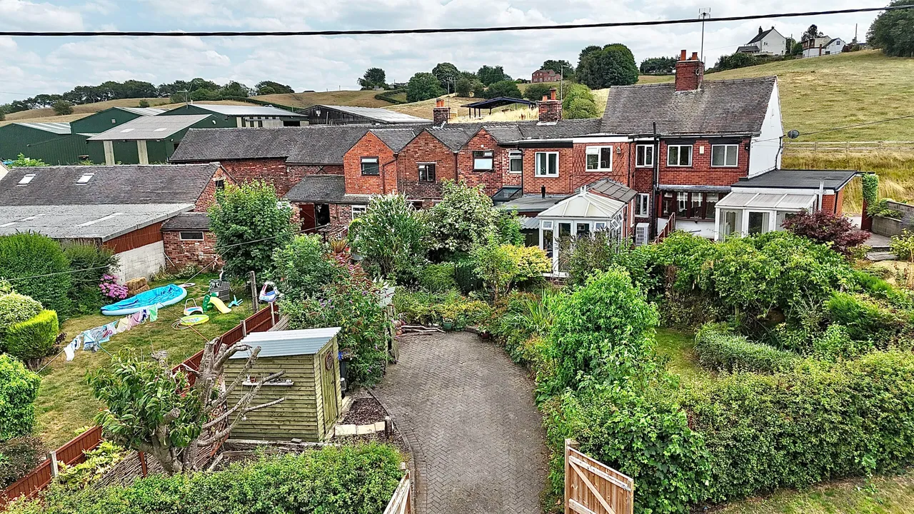 2 bed house for sale, Sarver Lane, Dilhorne, ST10