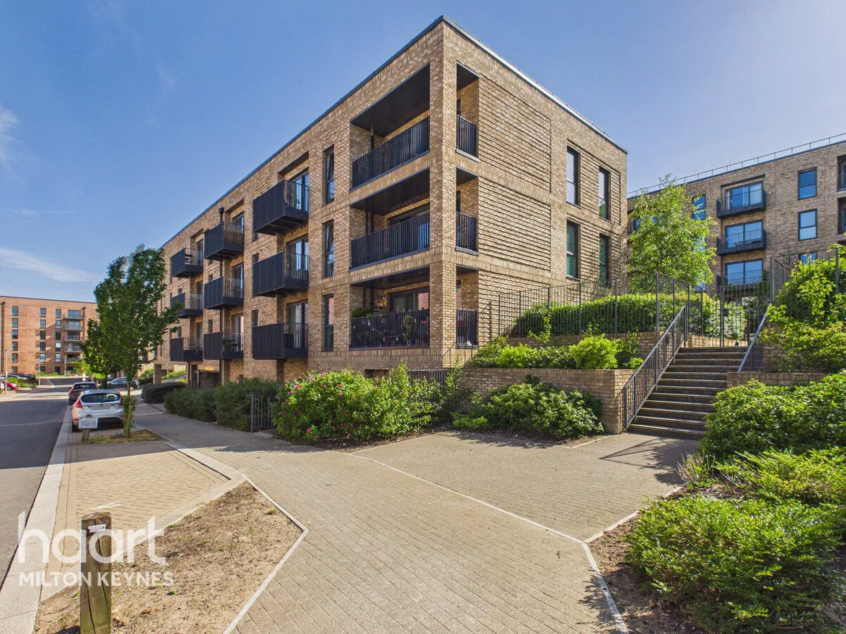 2 bed flat for sale, Canal Street, Campbell Park, MK9