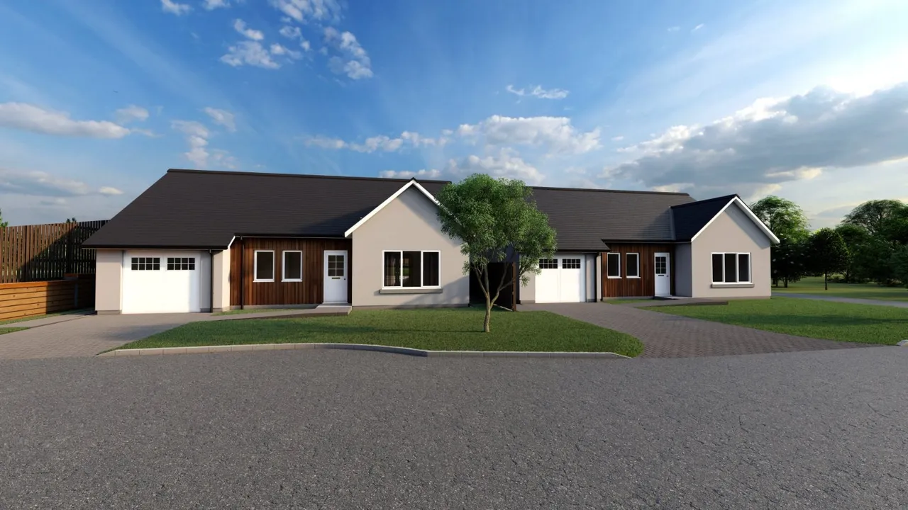 development plot for sale, Mortimer's Way, Auchleven, AB52