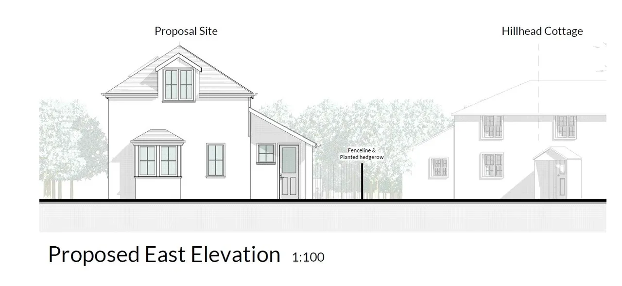 development plot for sale, Hillhead, Stratton, EX23