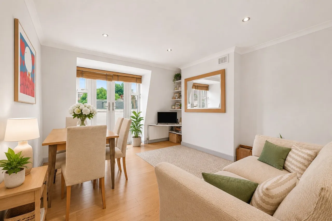 2 bed flat for sale — Eardley Crescent, London