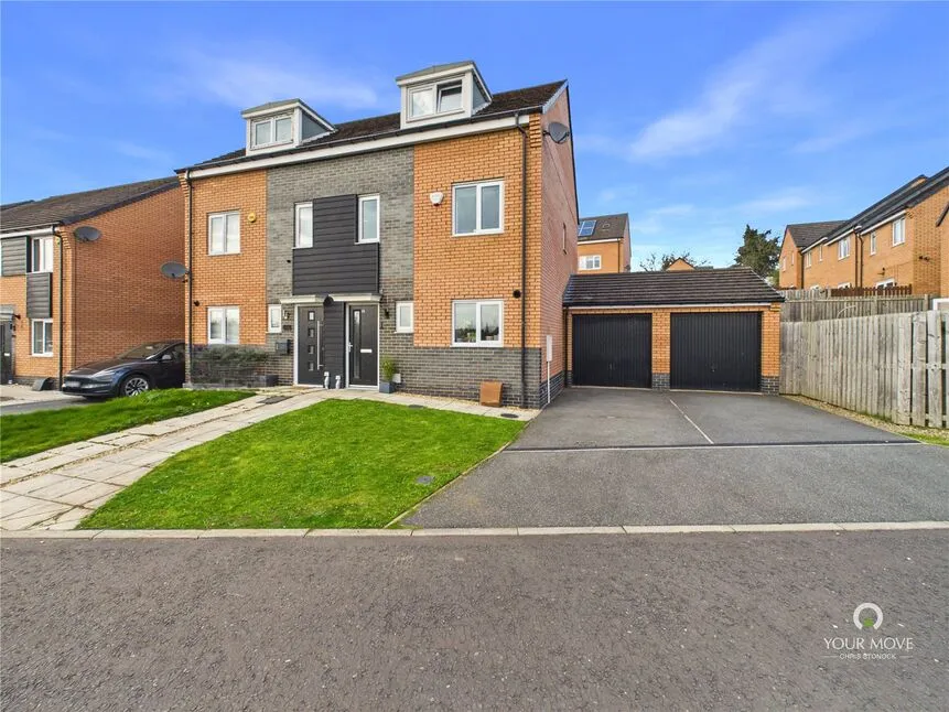 3 bed house for sale, Lamedon Mill Court, Lemington, NE15