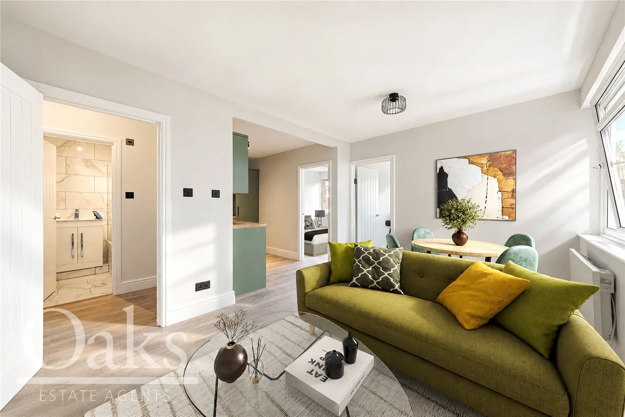2 bed flat for sale, Telford Avenue, London, SW2