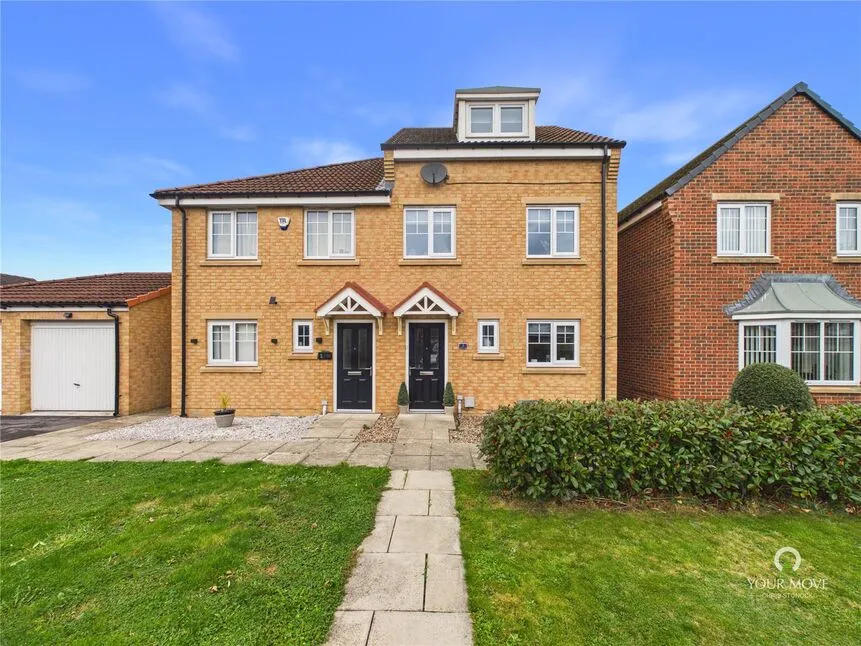 3 bed house for sale, Abley Close, Middlestone Moor, DL16