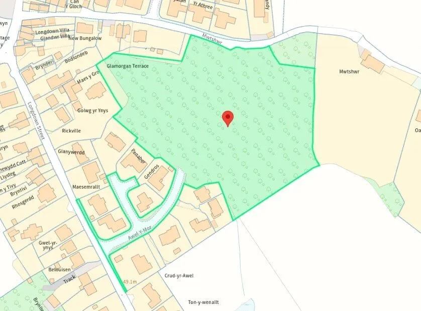 residential (land) for sale, Awel Y Mor, Longdown Bank, SA43