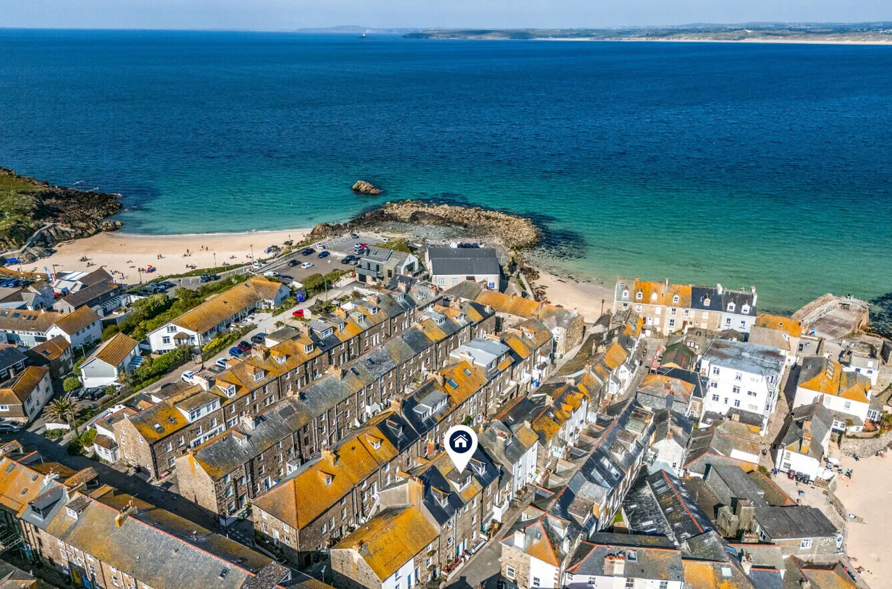 2 bed property for sale — Back Road East, St. Ives, Cornwall, TR26