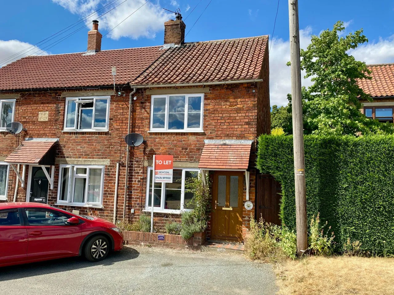 2 bed house to rent, Lavender Cottages, Gelston, NG32