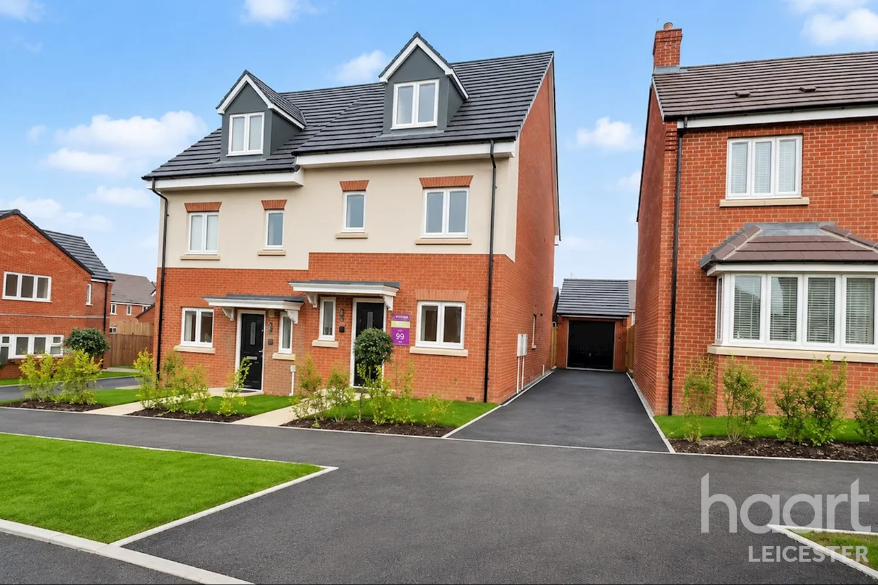 3 bed house for sale, The Daphne, Melton Mowbray, LE13