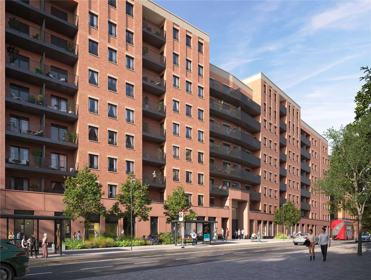 1 bed new development for sale — The Pages, Wembley, London, HA9 7DU