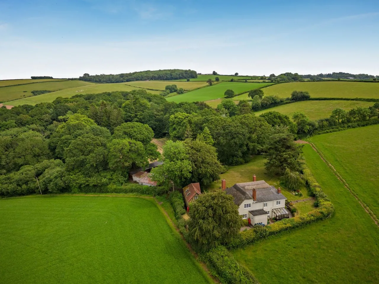 4 bed house for sale — Stoodleigh, Tiverton, Devon, EX16 9QD