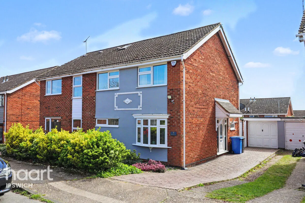 3 bed house for sale, Sawston Close, Ipswich, IP2