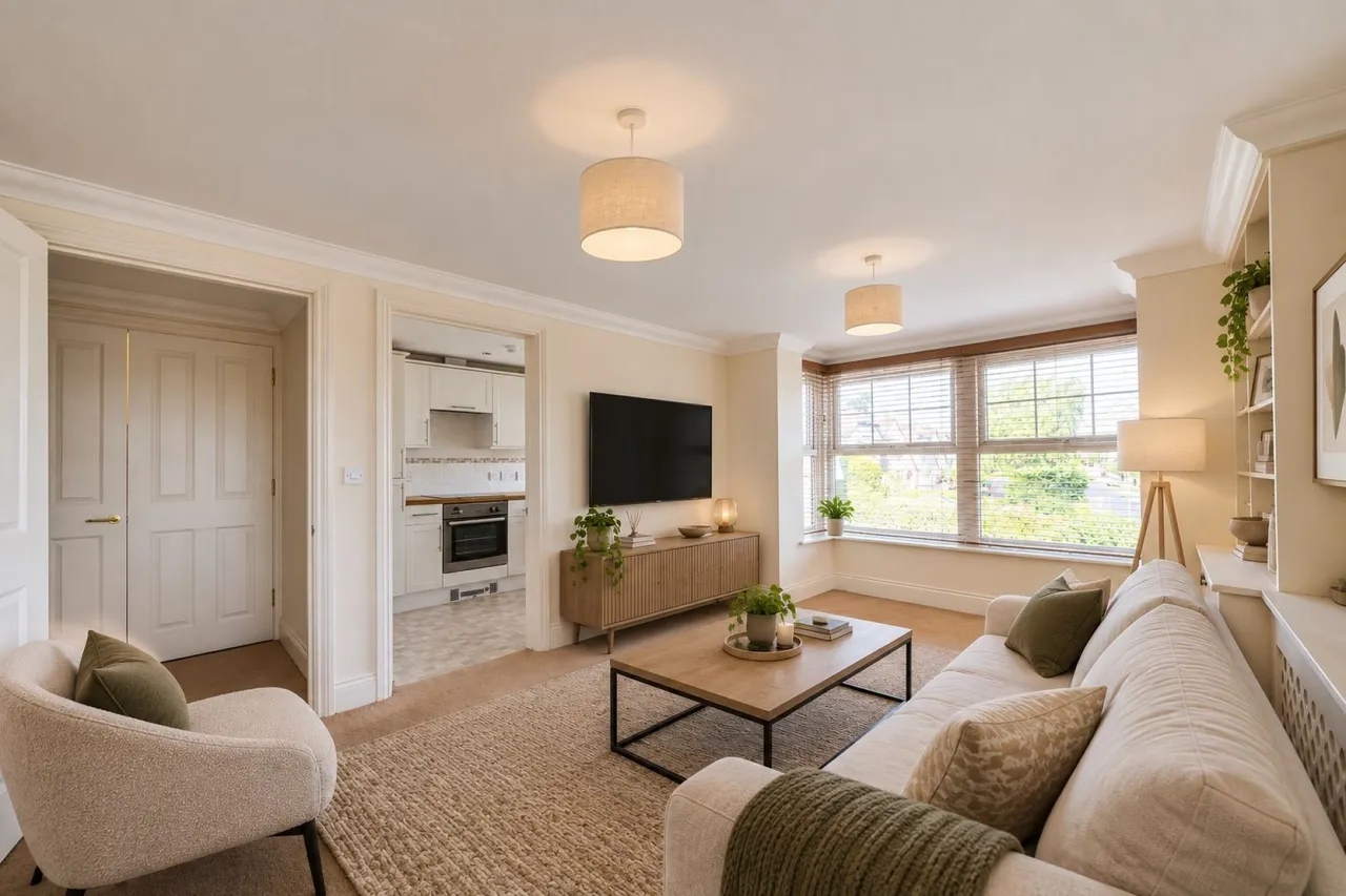 2 bed flat for sale, Highfield Road, Lymington, SO41