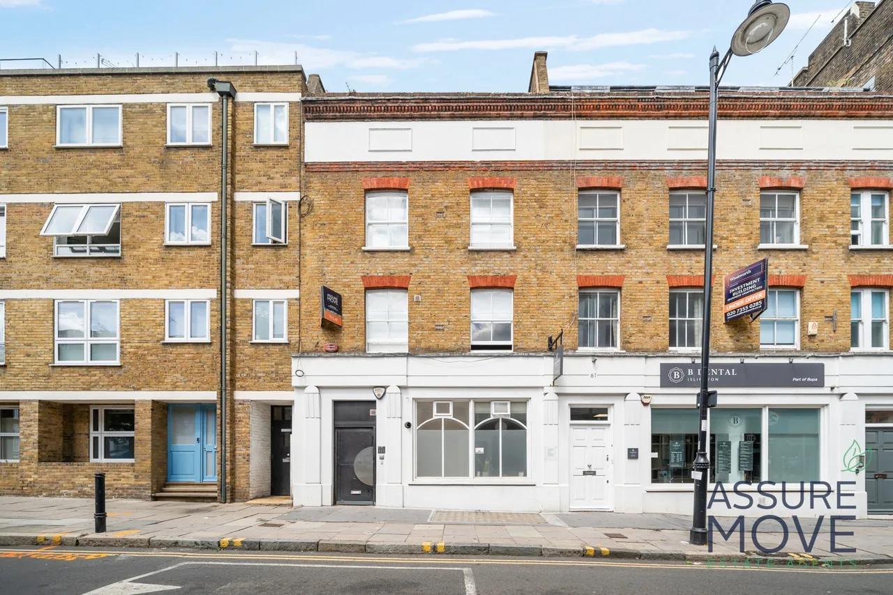 1 bed flat to rent — Flat 2, 59 Islington Park Street, London, London, N1 1QB