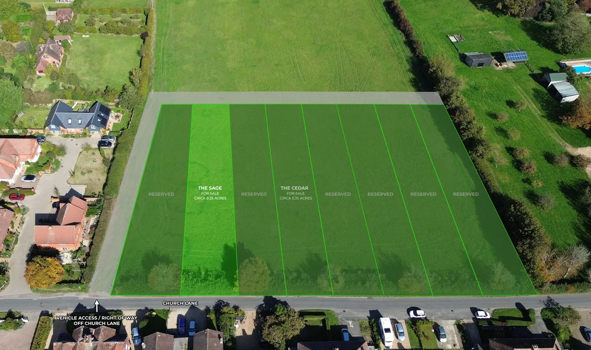 land for sale — The Sage, Church Lane, Ripe, Lewes, East Sussex, BN8 6AU