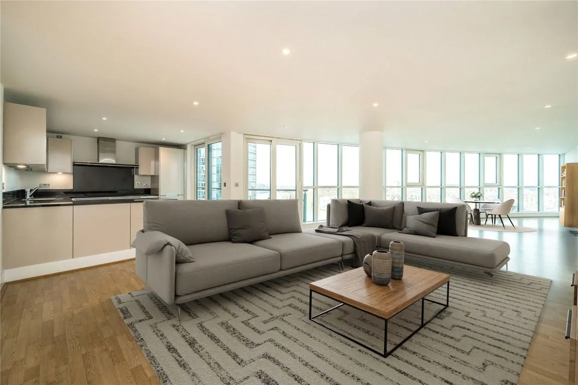 3 bed flat for sale — St. George Wharf, St George Wharf