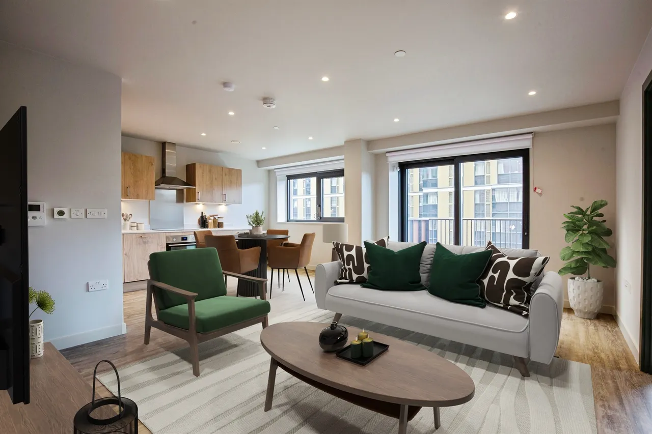 3 bed flat for sale — Rutherford Way, Wembley