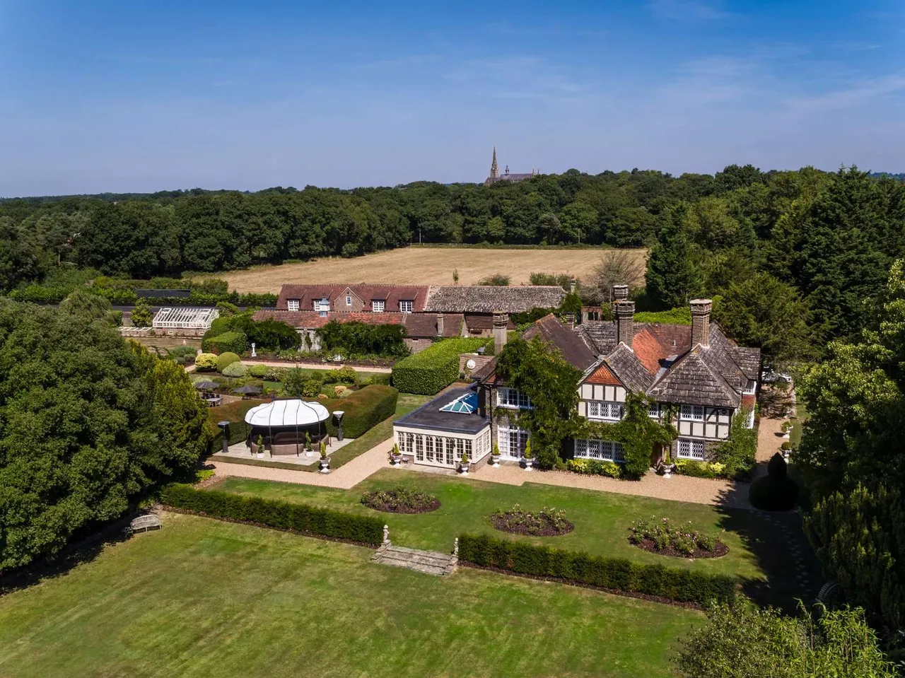 5 bed house for sale — Brighton Road, Shermanbury, Horsham, West Sussex, RH13 8HQ