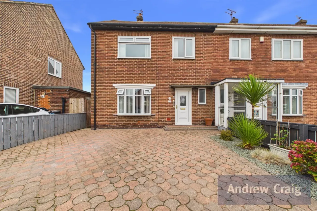 3 bed house for sale, Witty Avenue, Hebburn, NE31