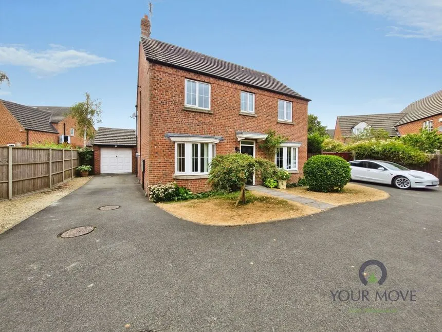 4 bed house for sale — Murphy Drive, Bagworth, Leicestershire, LE67